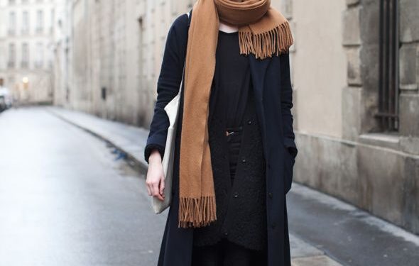 با مانتو های تیره چه شال هایی ست کنیم؟